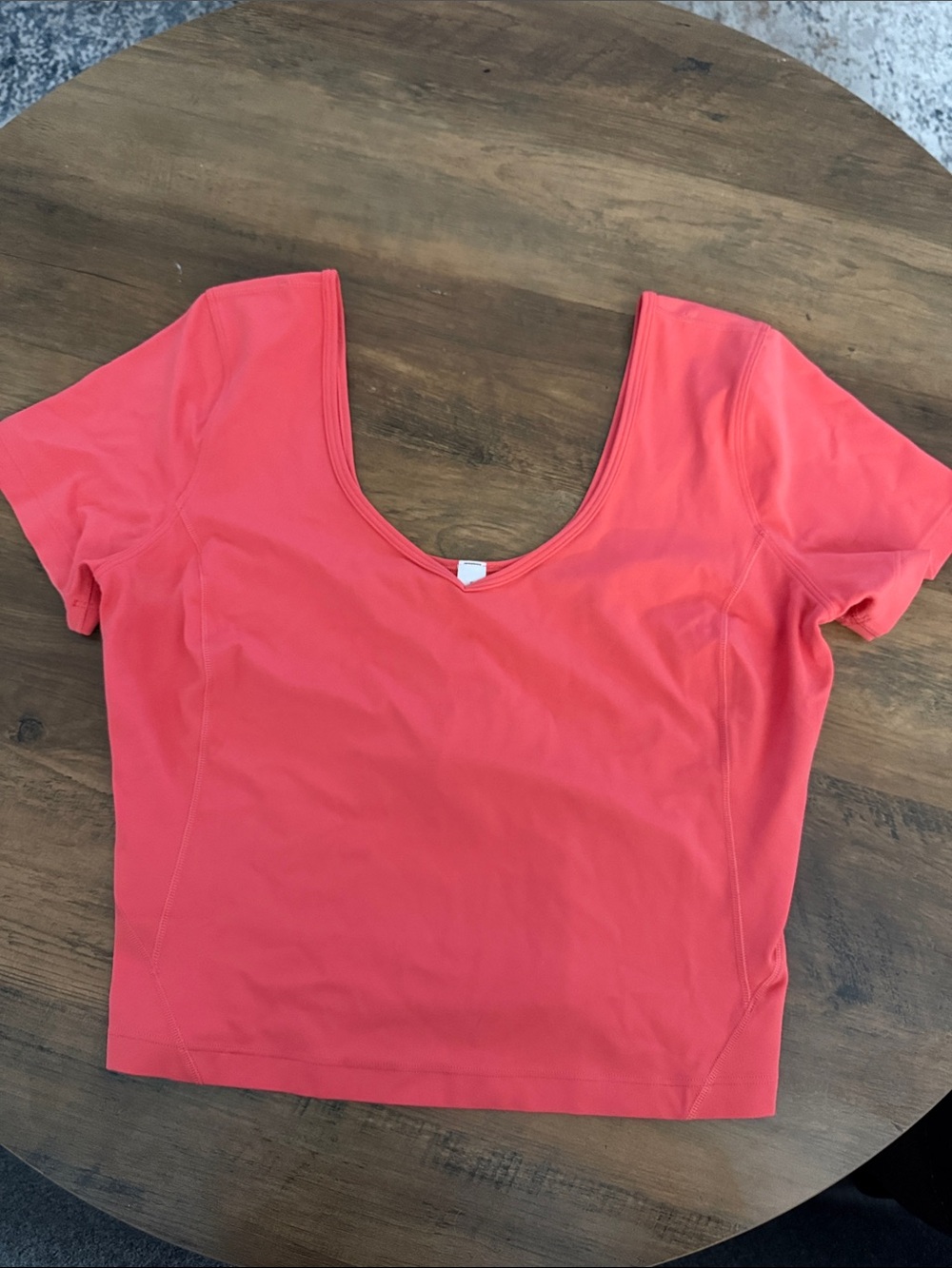 lululemon-Alighn Coral Scoop Neck